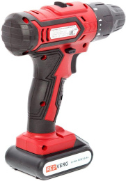 Шуруповерт RedVerg RD-SD12L/2Y аккум. патрон:быстрозажимной кейс в комплекте