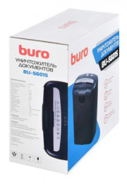 Уничтожитель бумаг Buro Home BU-S601S, P-1, 6 мм, 6 лист. одновременно, 10л