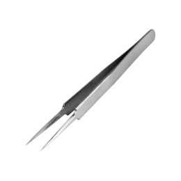 Пинцет 125мм прямой, с острыми концами, блистер REXANT 12-0376