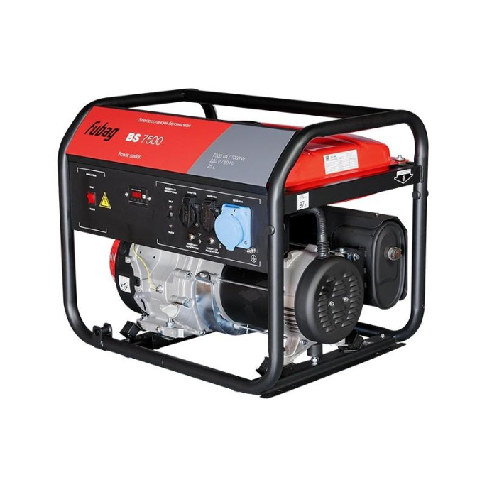 Бензиновый генератор FUBAG BS 7500, 220 В, 7.3кВт [641032]