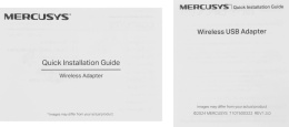 Wi-Fi адаптер MERCUSYS MA14N USB 2.0