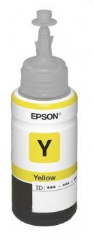 Чернила Epson 664 C13T66444A, для Epson, 70мл, желтый