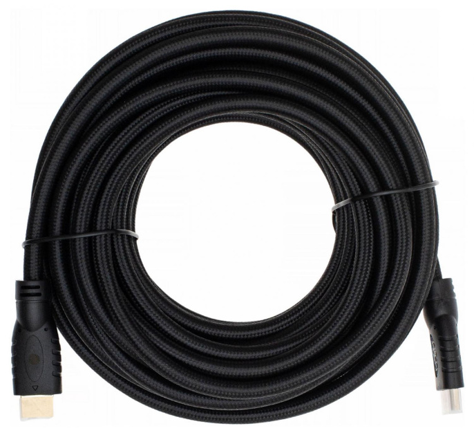 Кабель аудио-видео Cactus CS-HDMI.2-10 HDMI m /HDMI m 10м. позолоч.конт. черный
