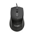 Мышь ExeGate Professional Standard SH-9031 (USB, оптическая, 1000dpi, 3D, 3 кнопки и колесо прокрутки, длина кабеля 1,35м, черная, Color Box) EX280438RUS