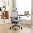 Кресло компьютерное EVOLUTION HybridFlex Grey