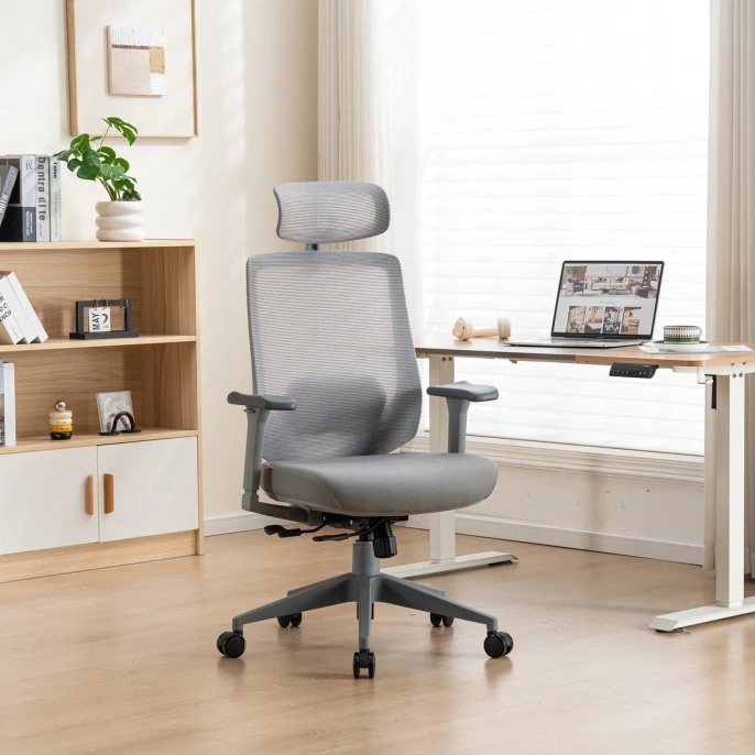 Кресло компьютерное EVOLUTION HybridFlex Grey