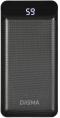 Внешний аккумулятор Power Bank Digma DG-20000-PL, 20000мAч, черный [dg-20000-pl-bk]