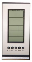 Погодная станция BURO H106AB, серебристый