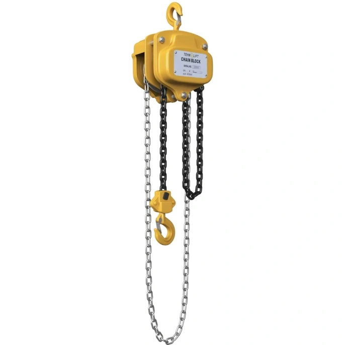 Цепная таль TEHNOLIFT HS-A10 ручная, 1 т, L 9 м 4687202157228
