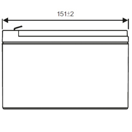 Аккумулятор WBR GP1290 F2