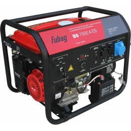 Бензиновая электростанция с электростартером и коннектором автоматики FUBAG BS 7500 A ES 641031