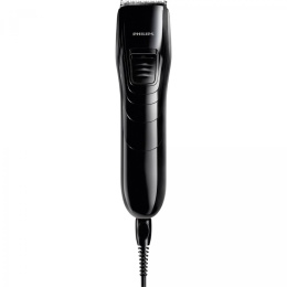 Машинка для стрижки волос Philips QC5115/15 Black (для прически, длина стрижки: 3-21 мм, питание от сети, не требует смазки, количество установок длины: 10, материал лезвий: нержавеющая сталь)