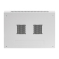 Шкаф телекоммуникационный 19" настенный 6U ExeGate EC-WM-6U.450.G.GREY (19”, 6U, 600x450x370mm (ШхГхВ), передняя дверь закаленное стекло, съемные боковые панели, пыле- и влагозащита IP23, светло-серый RAL 7035) EX298599RUS