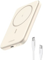 Внешний аккумулятор магнитный UGREEN PB560 25207 5000mAh Magnetic Wireless Power Bank 15W. Цвет: белый