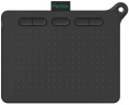 Графический планшет Parblo Ninos S Black перо P07/ 5080 LPI/260 RPS/клавиш 5/8192 уровней нажатия/ USB C