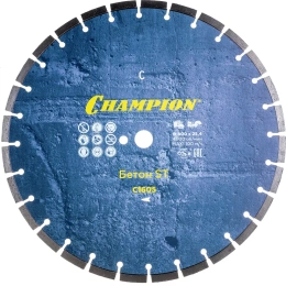 Диск алмазный 400х25,4х10 мм CHAMPION ST Бетон Concremax C1605