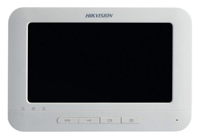 Видеодомофон Hikvision DS-KH6320-LE1/White B белый (DS-KH6320-LE1/WHITE(B))