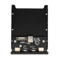 Планка USB на переднюю панель ExeGate U3H-622, 3,5", 2*TypeA +2*TypeC (USB 3.2 Gen2 (SuperSpeed USB 10Gbps), черная, металл, подсоединение к мат. плате) EX297553RUS