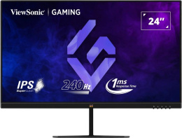 23.8" Монитор ViewSonic VX2479A-HD-PRO, 1920x1080, IPS, 240Гц, 2хHDMI, 1хDP, черный