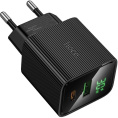 Сетевое зар./устр. Hoco CS84A Excellent PD30W+QC3.0 30W 3A PD+QC универсальное черный 64554