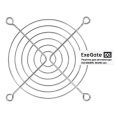 Решетка для вентилятора 90x90 ExeGate EG-090MR 90x90 мм, металлическая, круглая, никель EX295262RUS