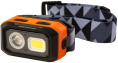 Фонарь налобный аккумуляторный MaxPiler MHF-02 (500-120 Лм, LED SMD+COB, 55*, 4 реж, 1,2-10ч, инд. заряда)