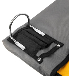 Пояс для инструментов Denzel 90291 4л 14карм. серый/желтый