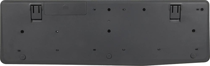 Комплект клавиатура+мышь Logitech MK235, USB, беспроводной, с гравировкой, серый [920-007949]