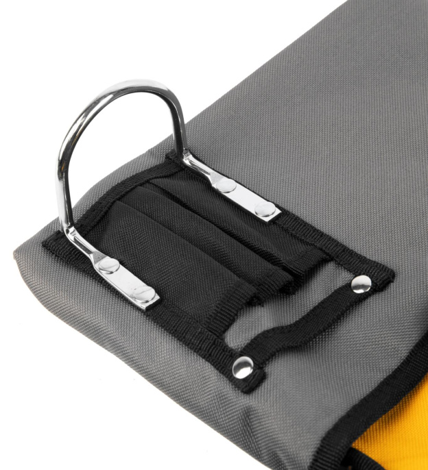 Пояс для инструментов Denzel 90291 4л 14карм. серый/желтый