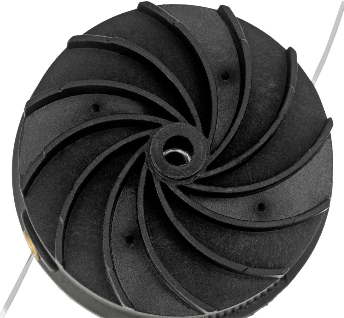 Катушка полуавтомат для садовых триммеров DENZEL 96348,  1.3мм, 3м