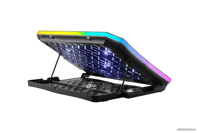 Подставка для ноутбука с активным охлаждением EVOLUTION LCS-01 RGB
