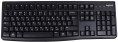 Клавиатура Logitech K120 Black 920-002522 USB офисная для ПК, интерфейс подключения - USB, цвет черный