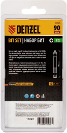 Набор бит DENZEL 11645,  шестигранный,  10шт