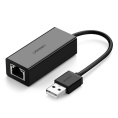 Адаптер сетевой UGREEN CR110 75535 USB-C&Micro USB to RJ45 10/100Mbps Ethernet Adapter. Цвет: черный