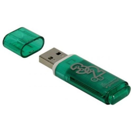 Smartbuy USB Drive 32Gb Glossy series Green SB32GBGS-G