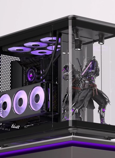 Cooler Master показала новые корпуса с «витриной» для фигурок