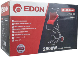 Садовый измельчитель Edon ES-45/2800 2800Вт 4000об/мин (39842)