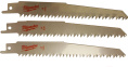 Полотно для сабельной пилы Milwaukee Sawzall S644D 150х6 3шт (48001075) (агрессивная геометрия зубьев, толщина лезвия: 1.6мм, большая скорость резки)
