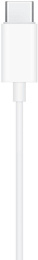Гарнитура вкладыши Apple EarPods A3046 1.1м белый проводные в ушной раковине (MYQY3ZM/A)