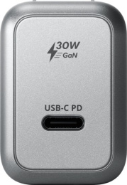 Сетевое зарядное устройство Satechi 30W USB-C GaN Wall Charger. Цвет: серый космос (ST-UC30WCM-EU)