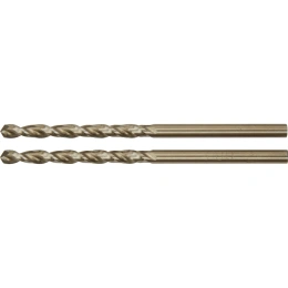 Сверло по металлу 2 шт. COBALT 5% 2.5х57х30 мм DEWALT DT4901 (DT4901 COBALT)