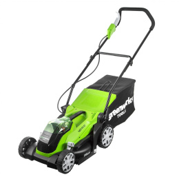 Greenworks Газонокосилка аккумуляторная, G40LM35K4, {40V 35 см, c 1хАКБ 4 А.ч и ЗУ} [2501907UB]