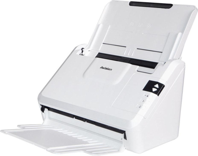Сканер протяжный Avision AV332 000-0961-02G A4 белый