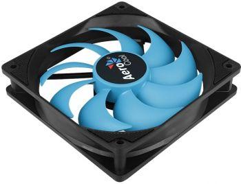 Вентилятор Aerocool Motion 12 plus 120х120x25 черный 3-pin 4-pin Molex Ret