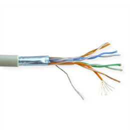 5bites Кабель FT5725-100A витая пара FTP / STRANDED / 5E / 24AWG / CCA / PVC / 100M