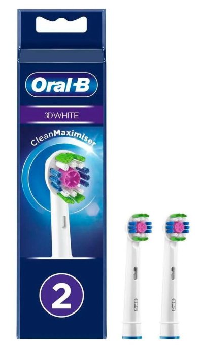 Насадка для зубных щеток Oral-B 3D White EB18pRB, 2 шт [80347231]