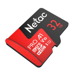Карта памяти microSDHC UHS-I U1 NETAC P500 Extreme Pro 32 ГБ, 90 МБ/с, Class 10, NT02P500PRO-032G-S,  1 шт., без адаптера