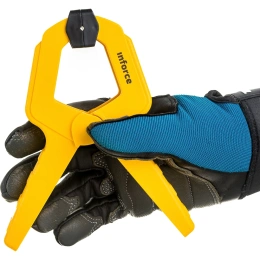 Пружинная струбцина Inforce 75 мм 06-03-42