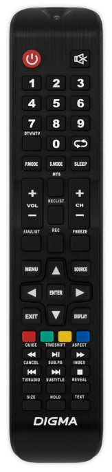 Телевизор LED Digma 24" DM-LED24MBB21 черный HD 60Hz DVB-T DVB-T2 DVB-C DVB-S DVB-S2 USB