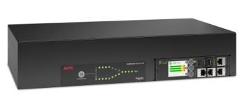 Автоматический стоечный переключатель APC Rack Automatic Transfer Switch, 2U, 32A, 230V, 2 IEC 309 IN, 16 C13, 2 C19 OUT, 50/60 Hz rep. AP4424, AP7724